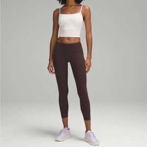 Lululemon Wunder Train LOW RISE Tight 25" - 
Espresso - size 6